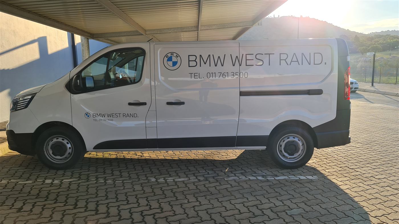 BMW West Rand branded fleet van side profile
